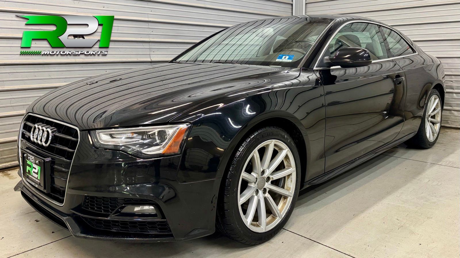 Black Metallic 2017 Audi A5 Coupe All-Wheel Drive 8-Speed Automatic