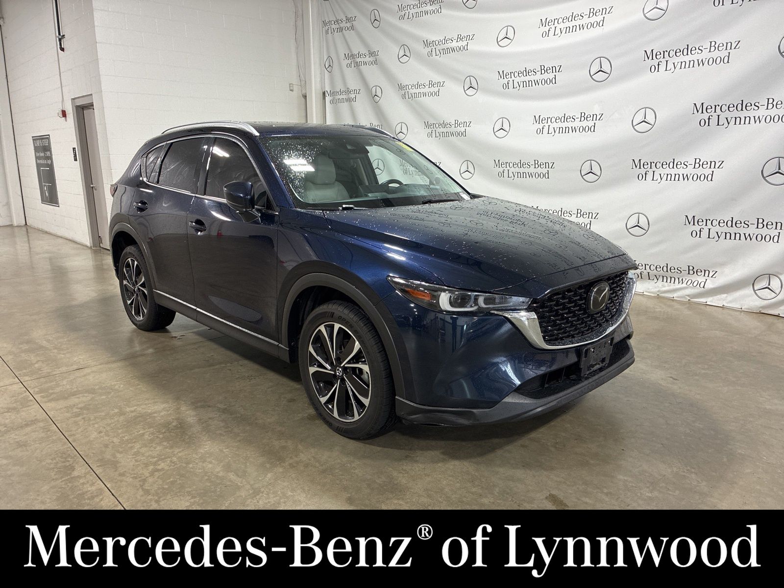 Deep Crystal Blue Mica 2022 Mazda CX-5 2.5 S Premium Plus AWD SUV / Crossover All-Wheel Drive 6-Speed Automatic