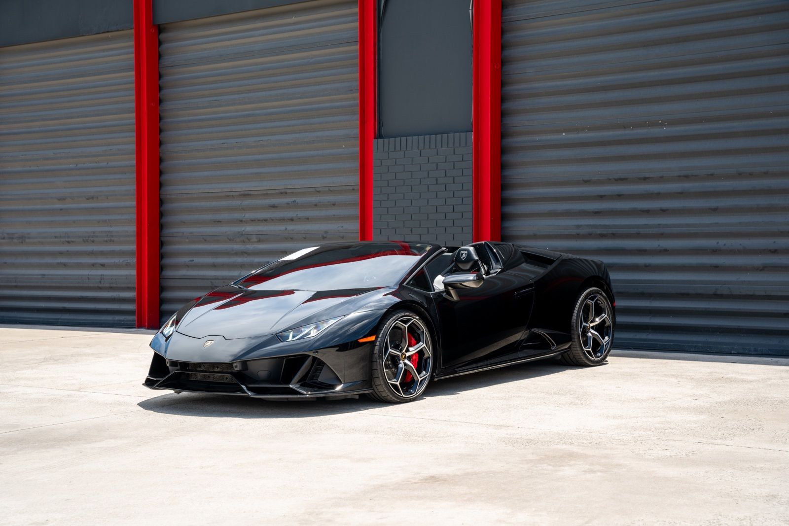 Black 2020 Lamborghini Huracan Coupe 7-Speed Manual