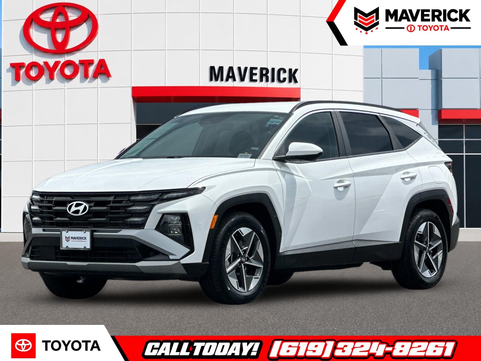 White Pearl 2025 Hyundai Tucson SUV / Crossover Front-Wheel Drive 8-Speed Automatic