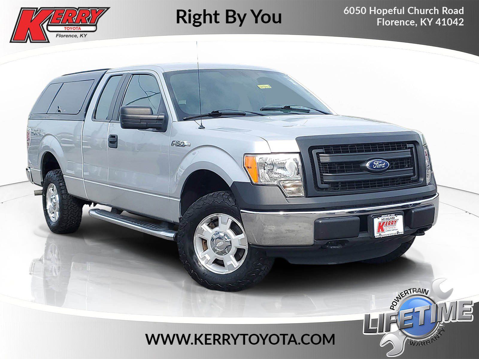 Ingot Silver 2013 Ford F-150 XL SuperCab 4WD Pickup Truck Four-Wheel Drive 6-Speed Automatic