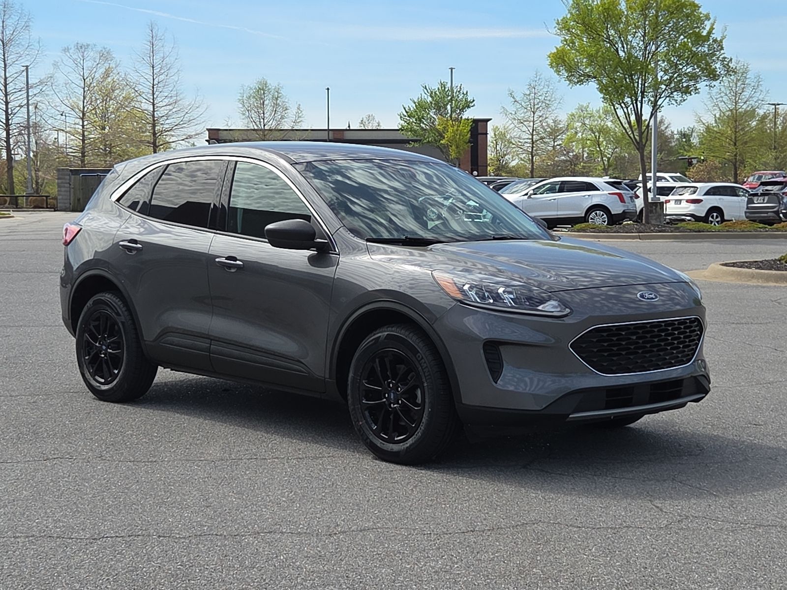 Gray Metallic 2022 Ford Escape SE AWD SUV / Crossover All-Wheel Drive 8-Speed Automatic