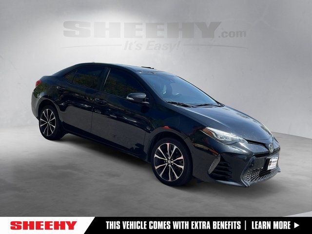 Black Sand Pearl 2018 Toyota Corolla XSE Sedan Front-Wheel Drive Continuously Variable Transmission