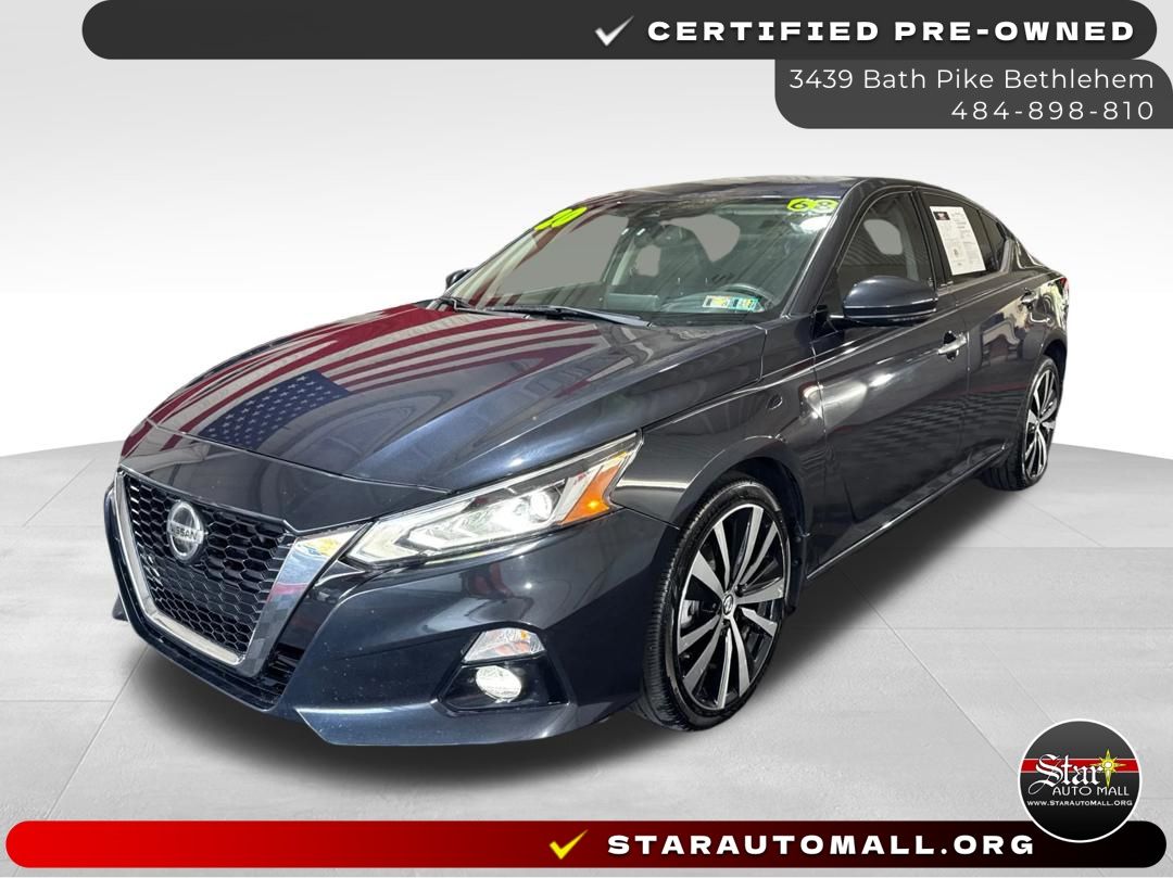 Blue Metallic 2020 Nissan Altima Sedan All-Wheel Drive Continuously Variable Transmission