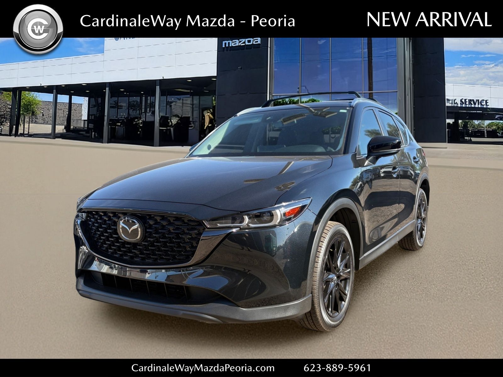 Jet Black Mica 2025 Mazda CX-5 SUV / Crossover All-Wheel Drive 6-Speed Automatic