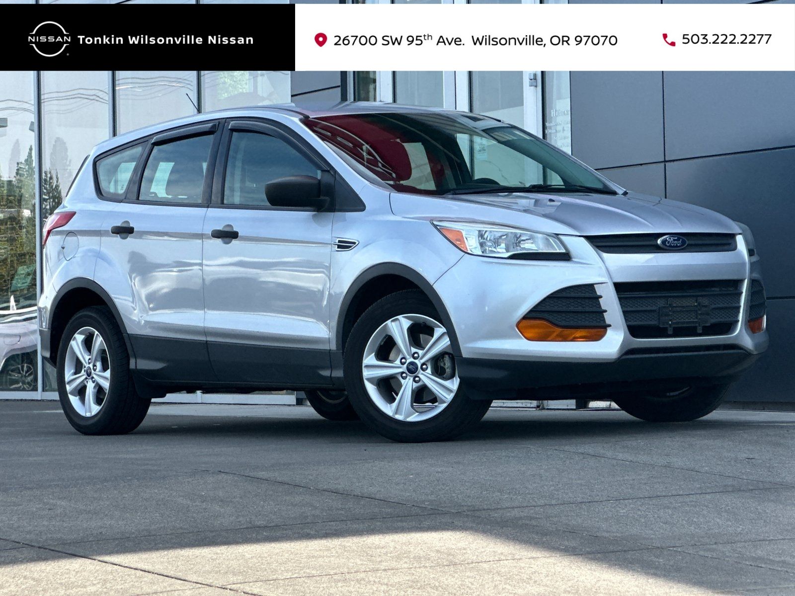 Ingot Silver 2016 Ford Escape S FWD SUV / Crossover Front-Wheel Drive 6-Speed Automatic