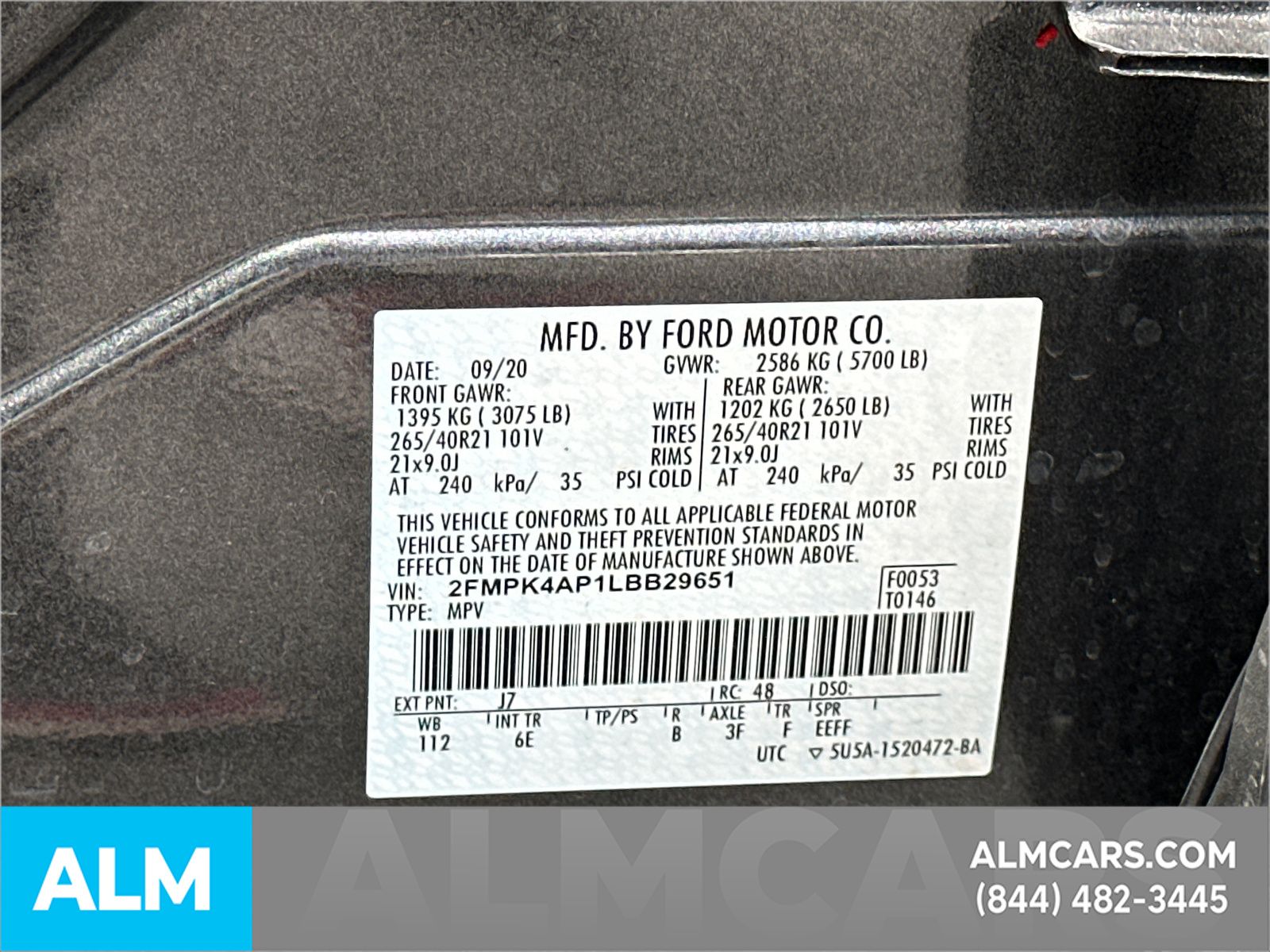 Certified Used 2020 Magnetic Ford ST image 36