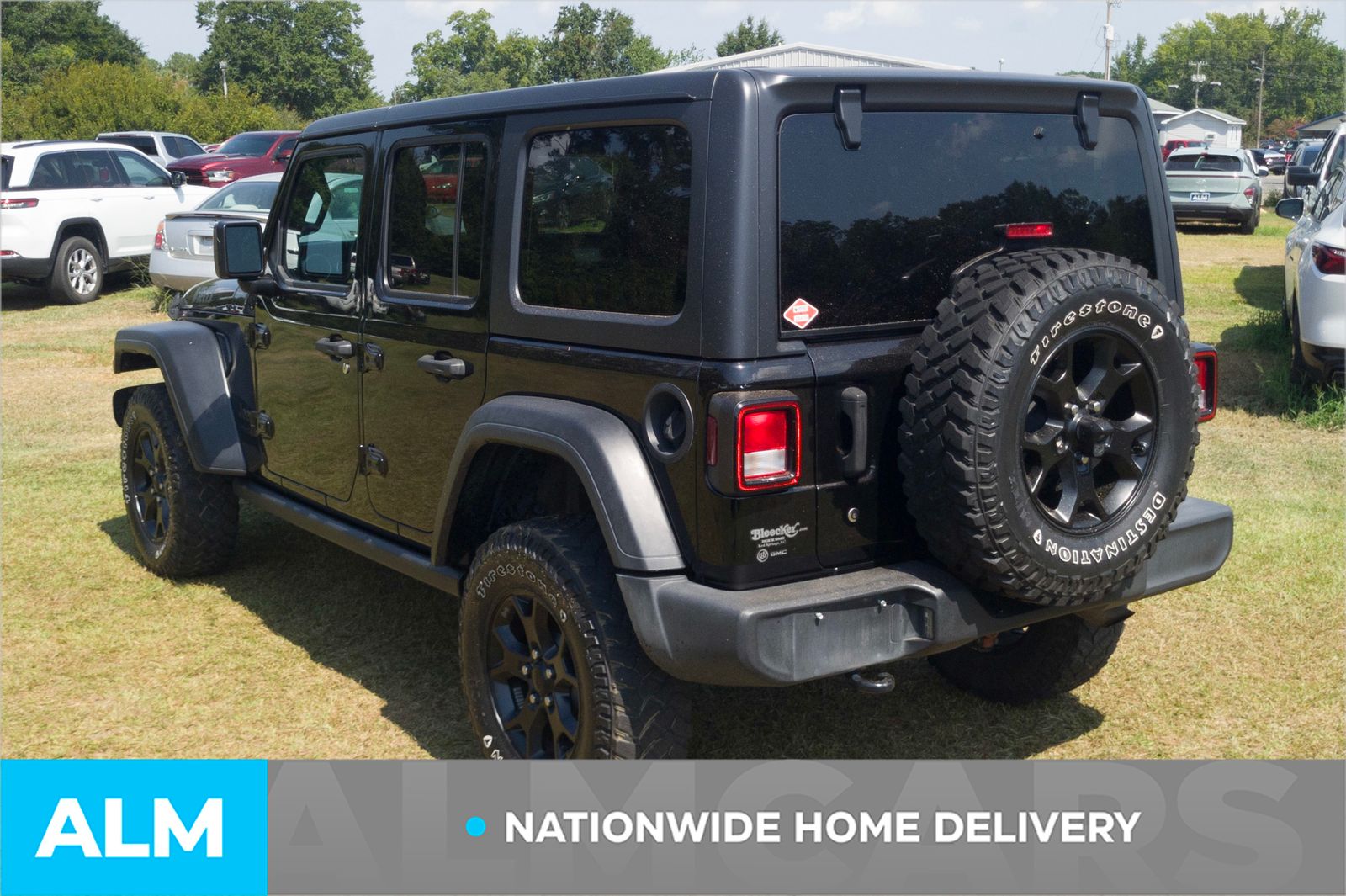 Used 2020 Black Clearcoat Jeep Unlimited Sport image 4