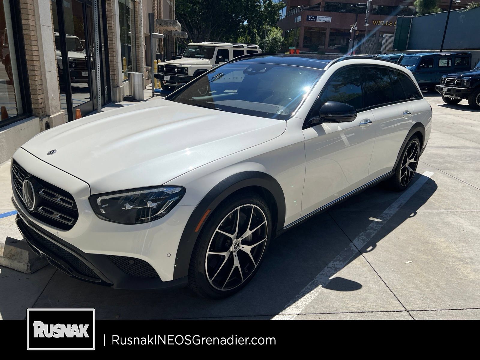 MANUFAKTUR Diamond White 2022 Mercedes-Benz E-Class All-Terrain Wagon All-Wheel Drive 9-Speed Automatic