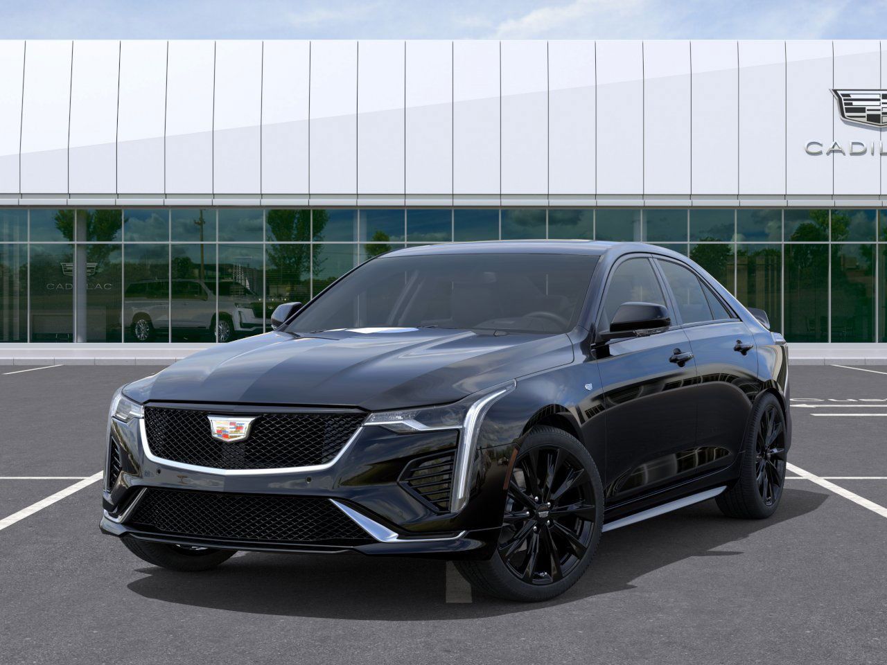 new 2026 Cadillac CT4 car, priced at $58,135