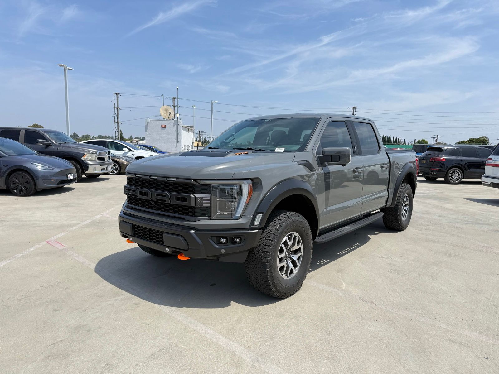 Gray (Lead Foot) 2021 Ford F-150 Raptor SuperCrew 4WD Pickup Truck Four-Wheel Drive Automatic