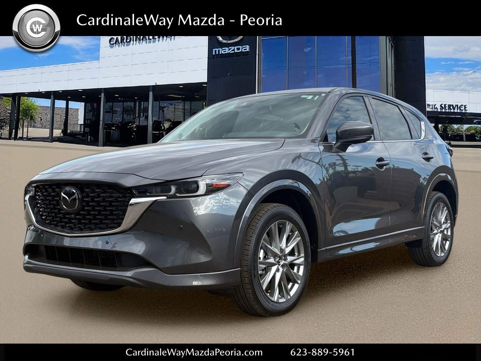 Machine Gray 2025 Mazda CX-5 SUV / Crossover All-Wheel Drive 6-Speed Automatic