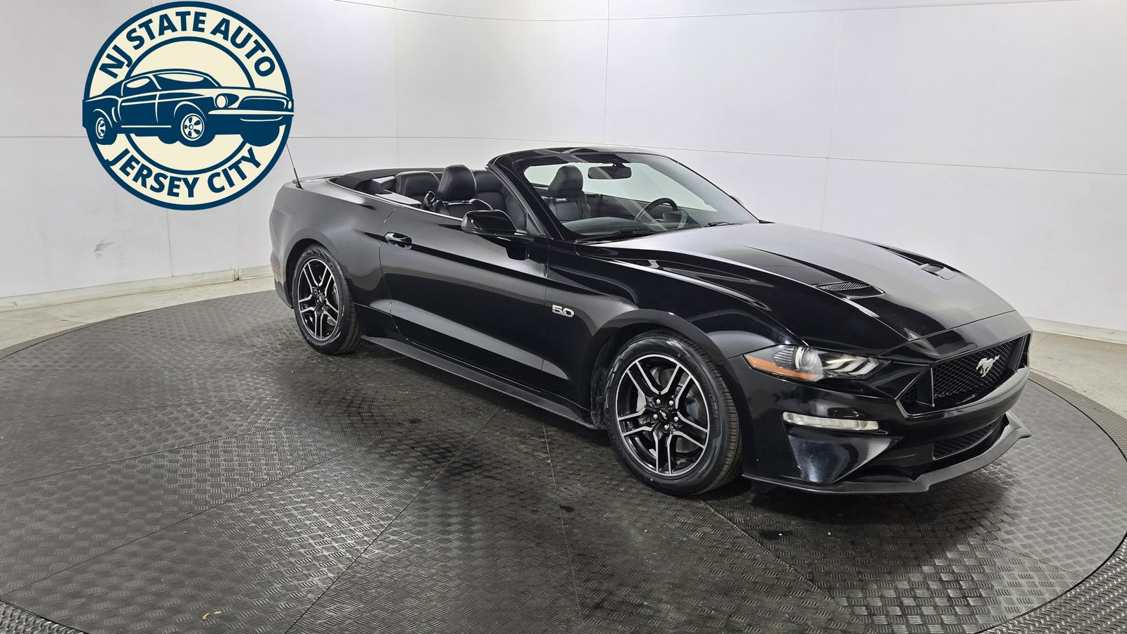 Shadow Black 2020 Ford Mustang Convertible Rear-Wheel Drive Automatic