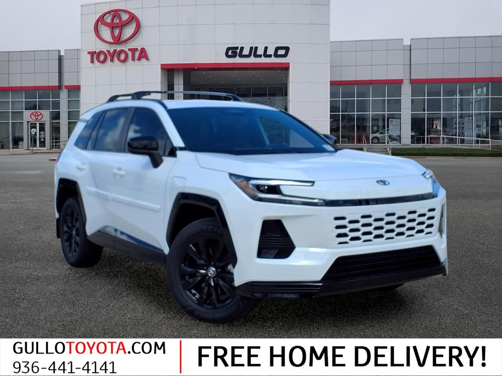 2026 Toyota RAV4 Plug-In Hybrid SE White at Gullo Toyota