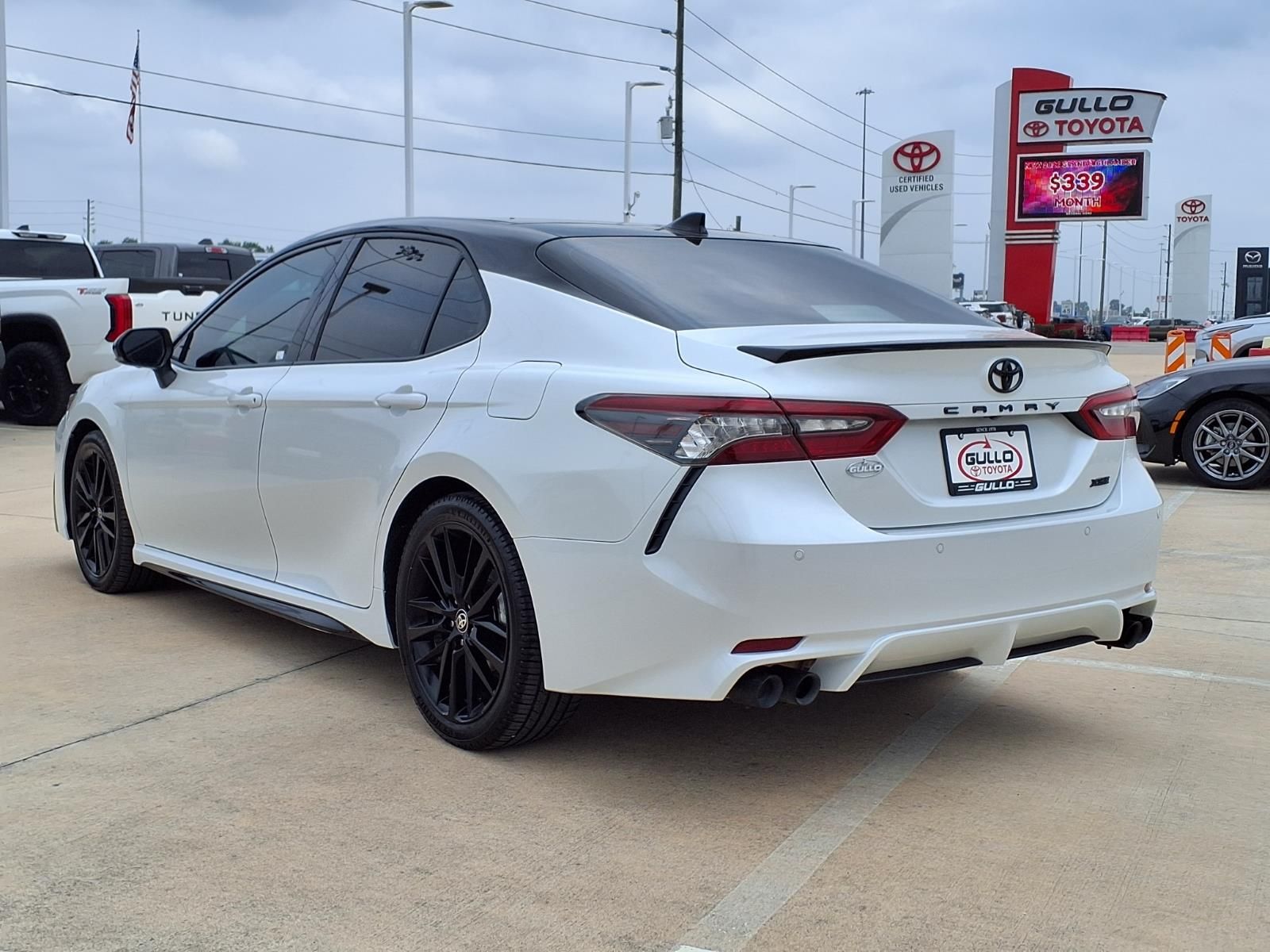 2021 Toyota Camry XSE V6 Beige at Joe Myers Mazda Kia