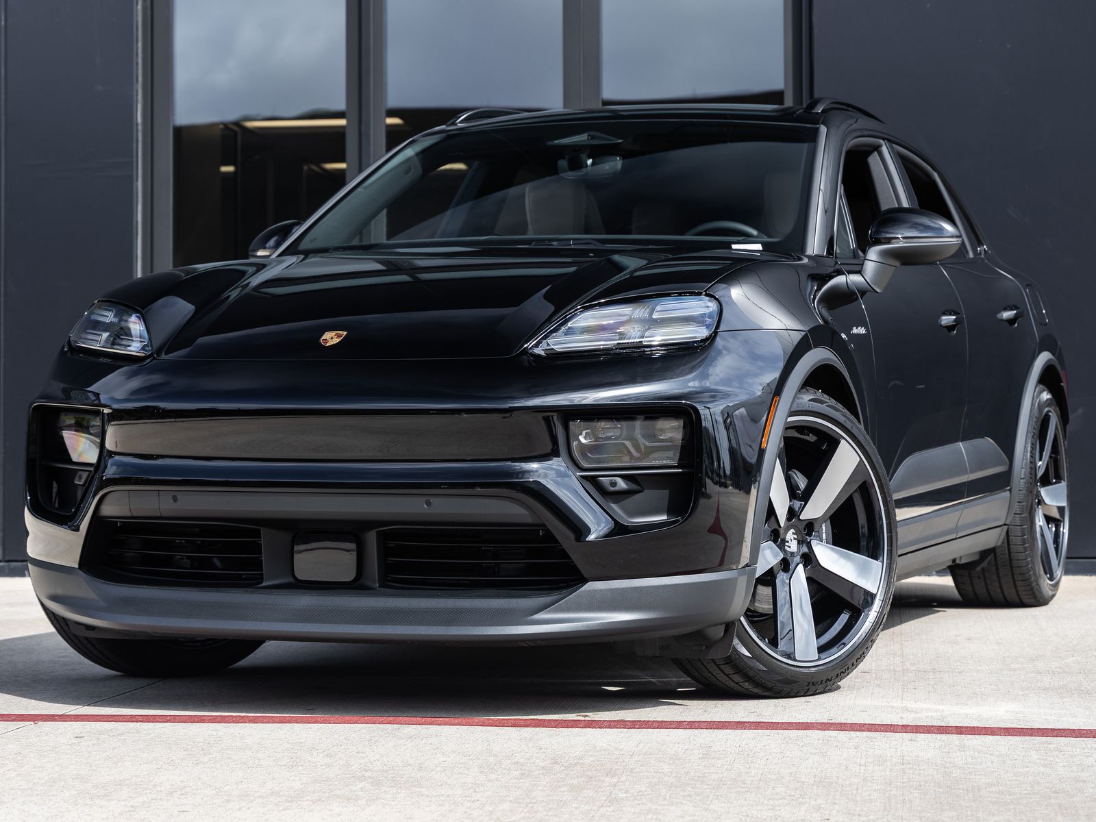Black 2025 Porsche Macan SUV / Crossover All-Wheel Drive Automatic