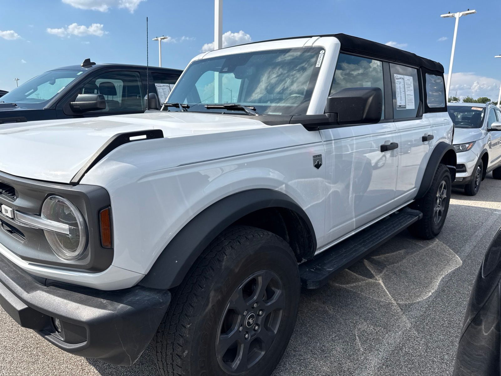 Oxford White 2024 Ford Bronco SUV / Crossover Four-Wheel Drive Automatic