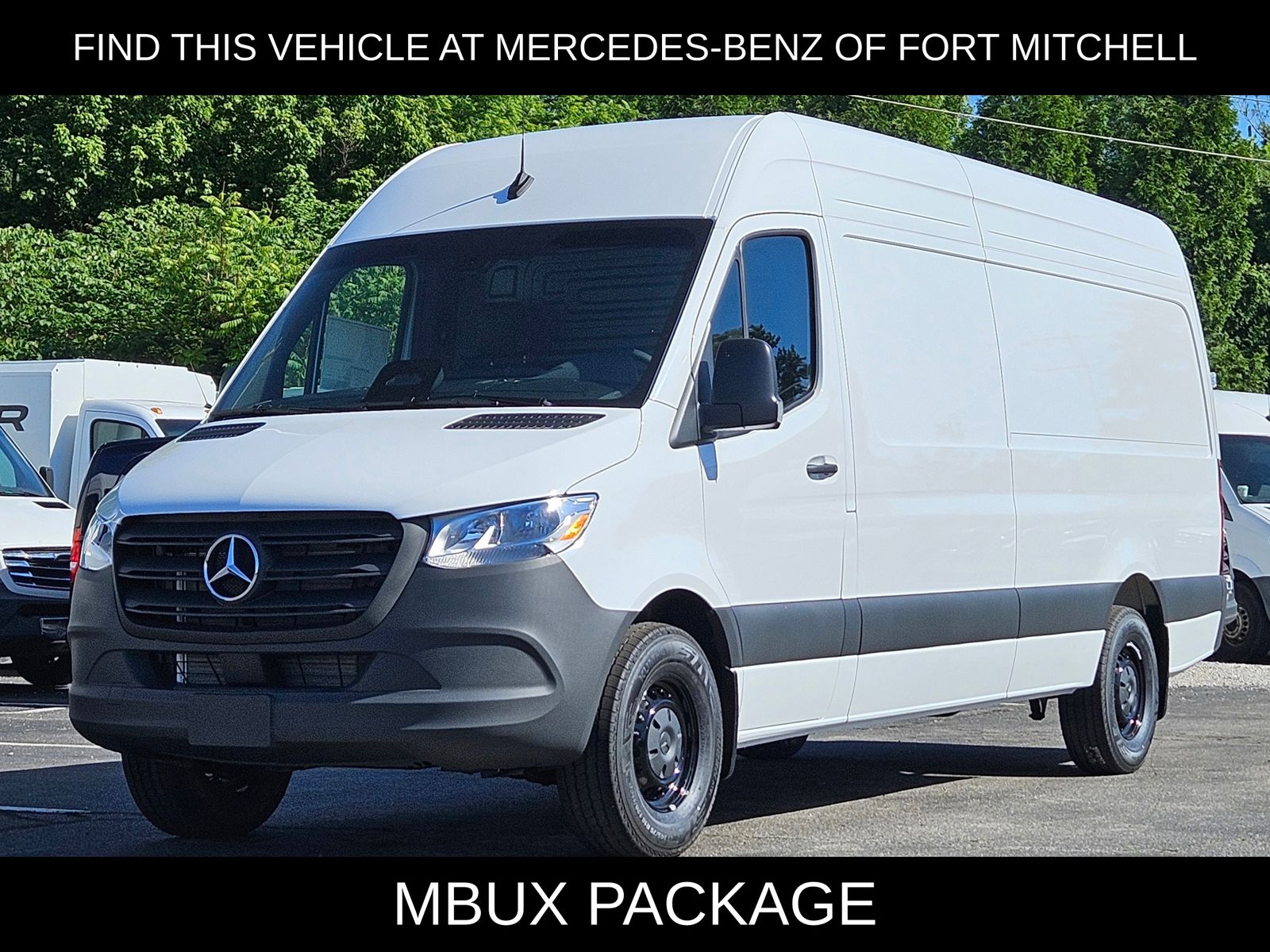 Arctic White 2026 Mercedes-Benz Sprinter Cargo 2500 170 High Roof RWD Van Rear-Wheel Drive 9-Speed Automatic