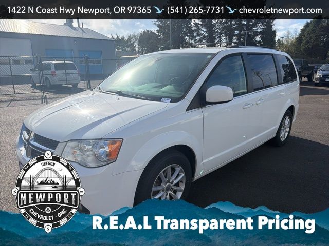White Knuckle Clearcoat 2019 Dodge Grand Caravan SXT FWD Minivan Front-Wheel Drive 6-Speed Automatic