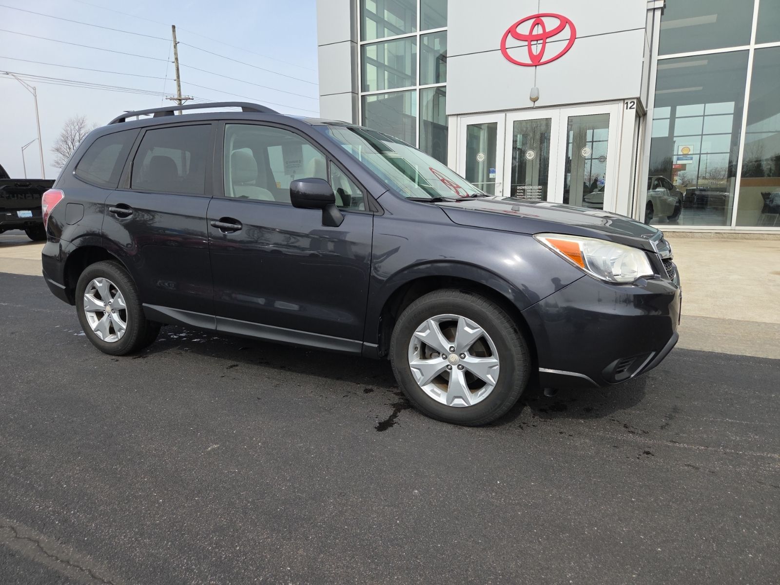 Dark Gray Metallic 2015 Subaru Forester 2.5i Premium SUV / Crossover All-Wheel Drive Continuously Variable Transmission