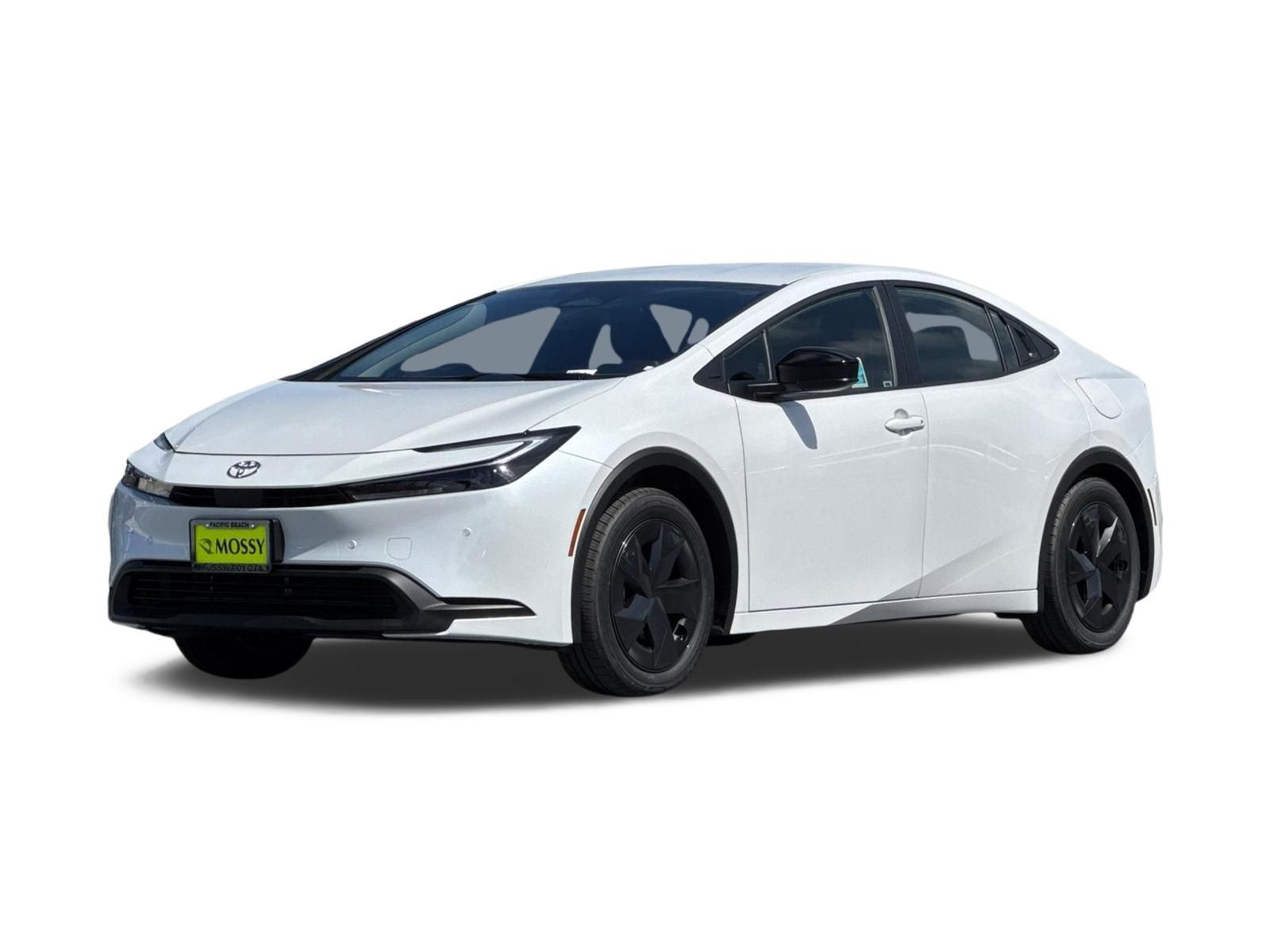 White (Wind Chill Pearl) 2026 Toyota Prius Hatchback Front-Wheel Drive Continuously Variable Transmission