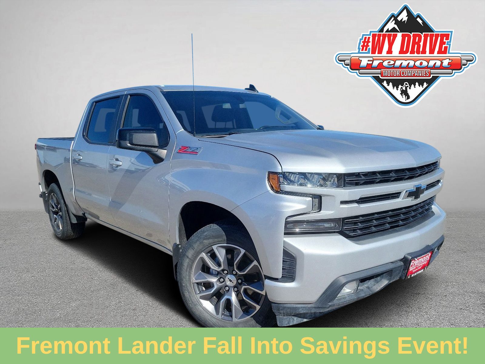 Silver Ice Metallic 2020 Chevrolet Silverado 1500 Pickup Truck Four-Wheel Drive 8-Speed Automatic