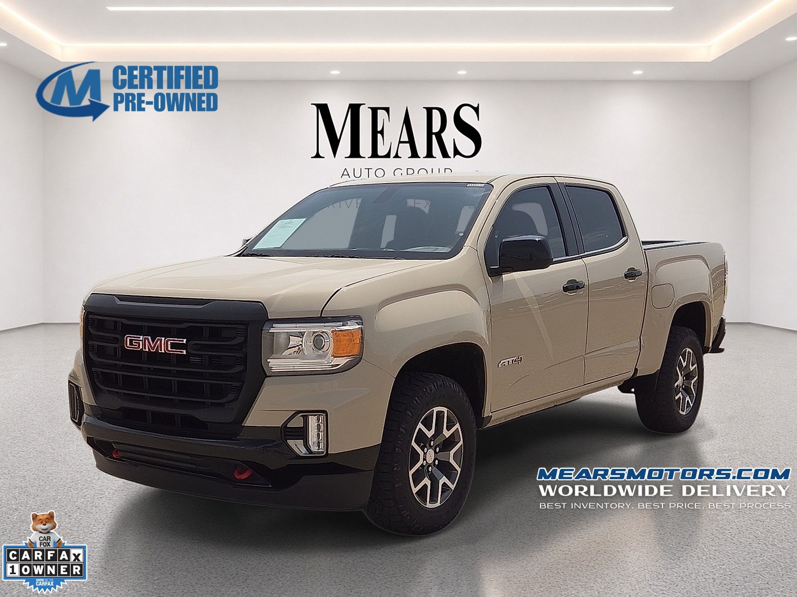 2022 GMC Canyon AT4 Crew Cab 4WD with Cloth