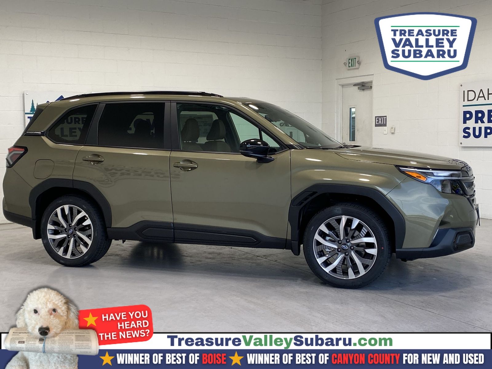 Ag8 2026 Subaru Forester Touring Crossover AWD SUV / Crossover All-Wheel Drive Continuously Variable Transmission