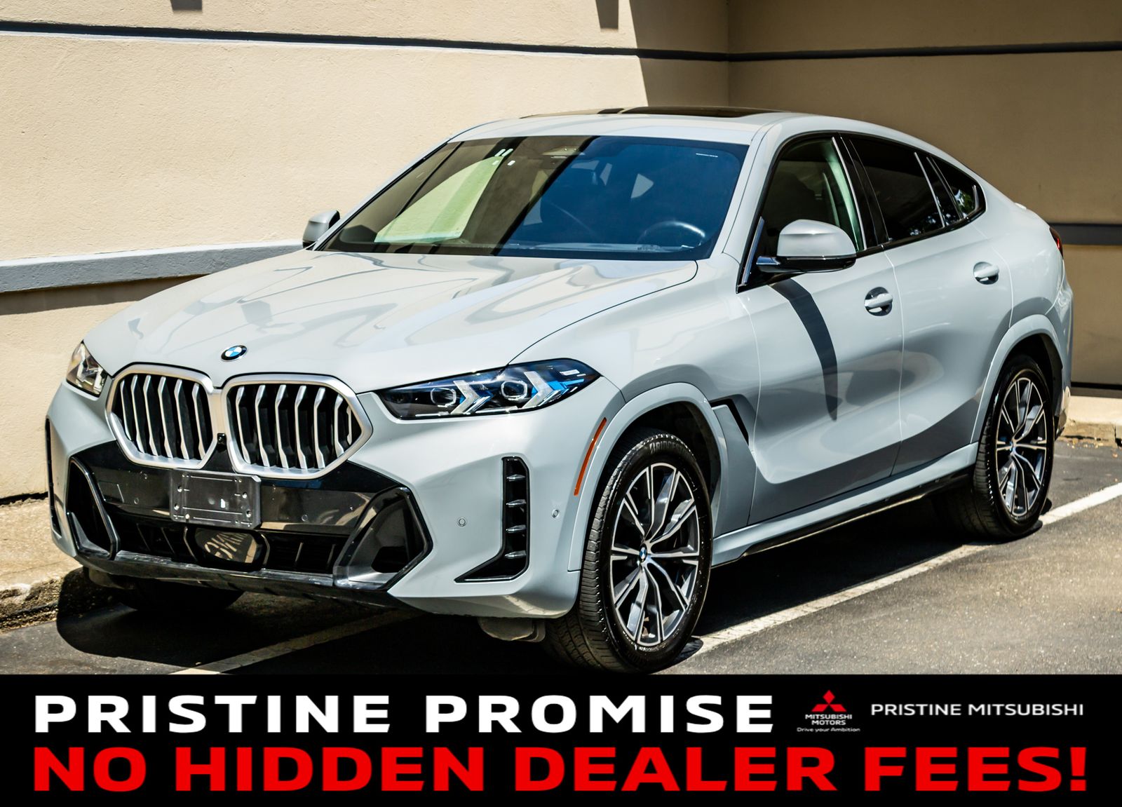 Gray Metallic 2026 BMW X6 SUV / Crossover All-Wheel Drive 8-Speed Automatic