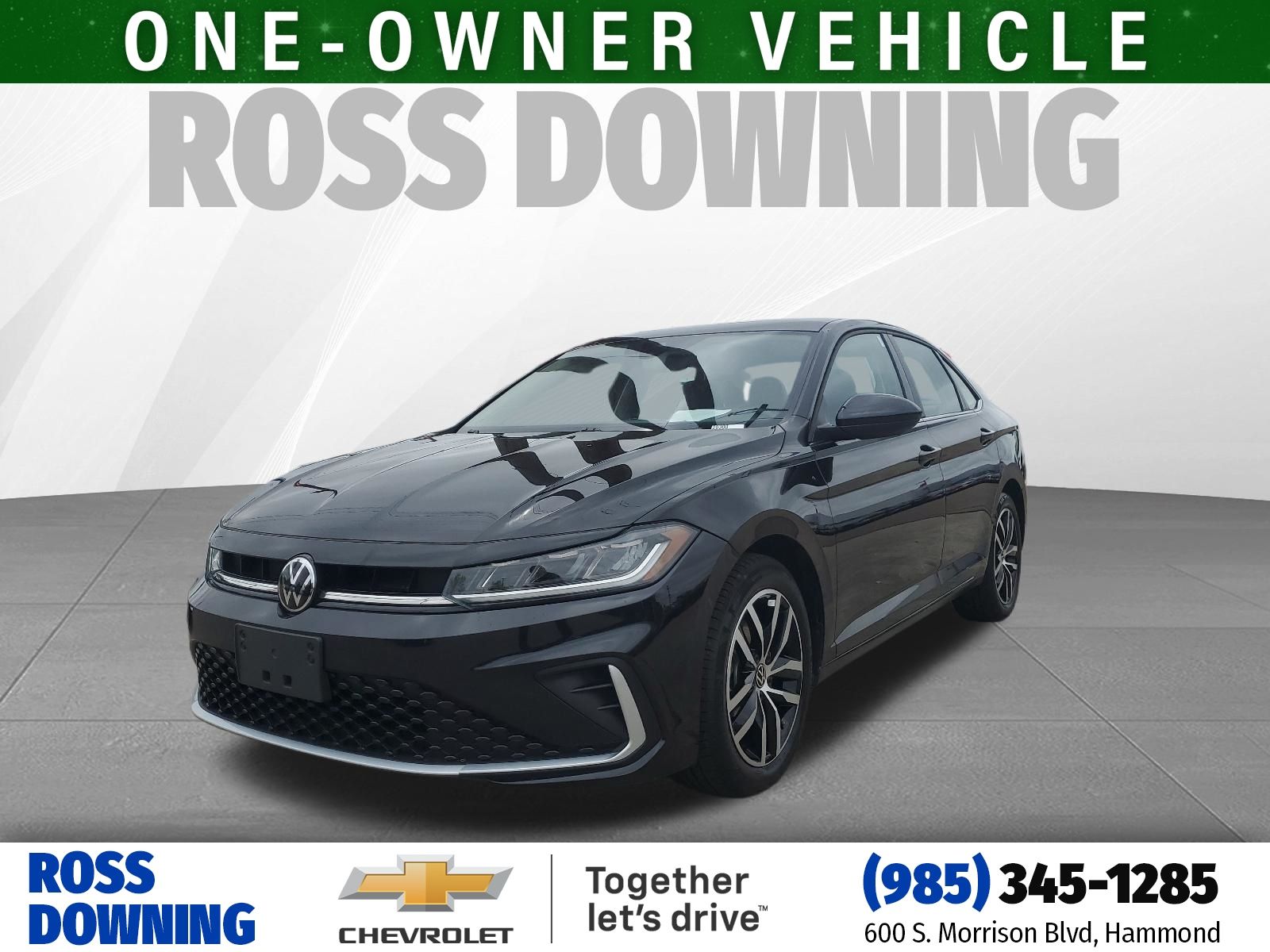 Black 2025 Volkswagen Jetta SE FWD Sedan Front-Wheel Drive 8-Speed Automatic