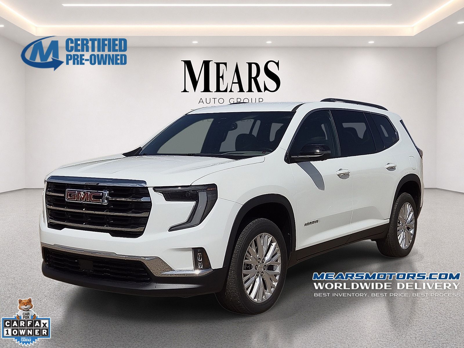2025 GMC Acadia Blanco (Summit White) SUV/Crossover Tracción delantera 8 velocidades Automática