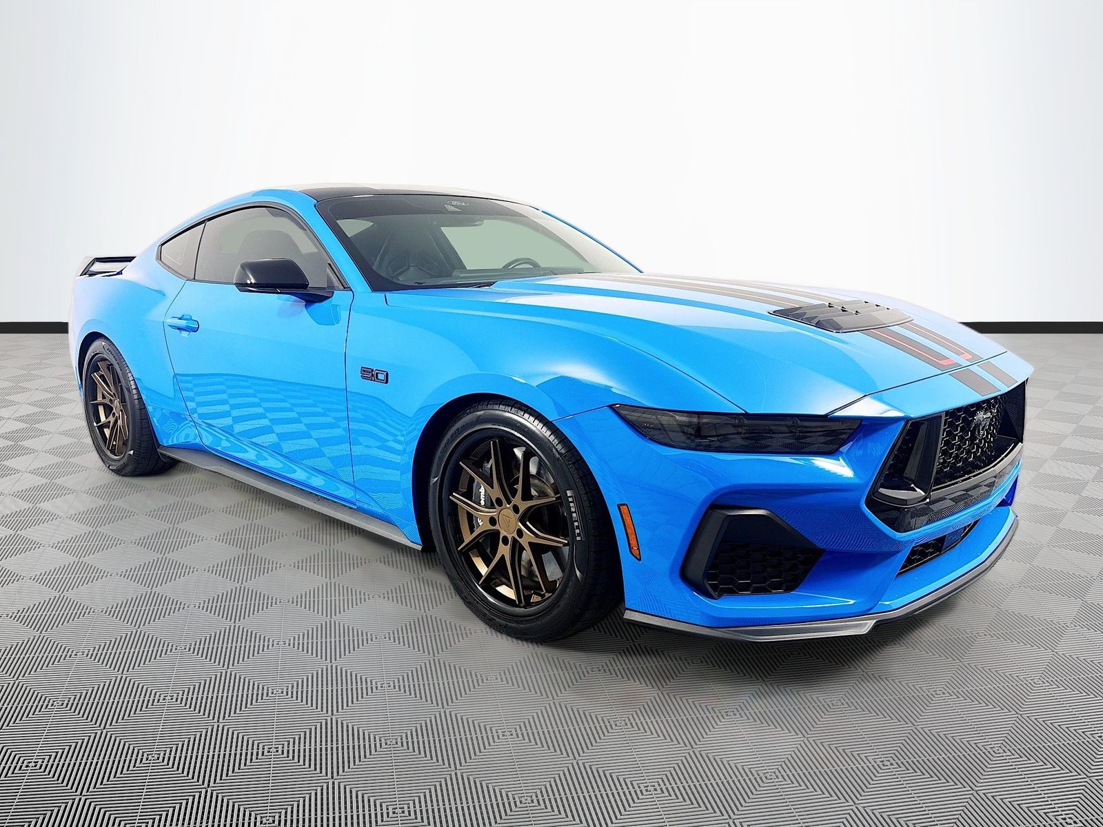 Grabber Blue Metallic 2025 Ford Mustang GT Premium Fastback RWD Coupe Rear-Wheel Drive Automatic