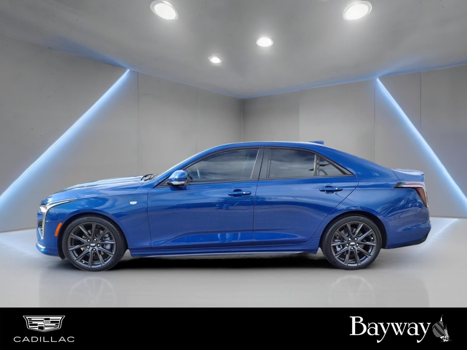 2025 Cadillac CT4 Sport Blue at Bayway Cadillac of The Woodlands