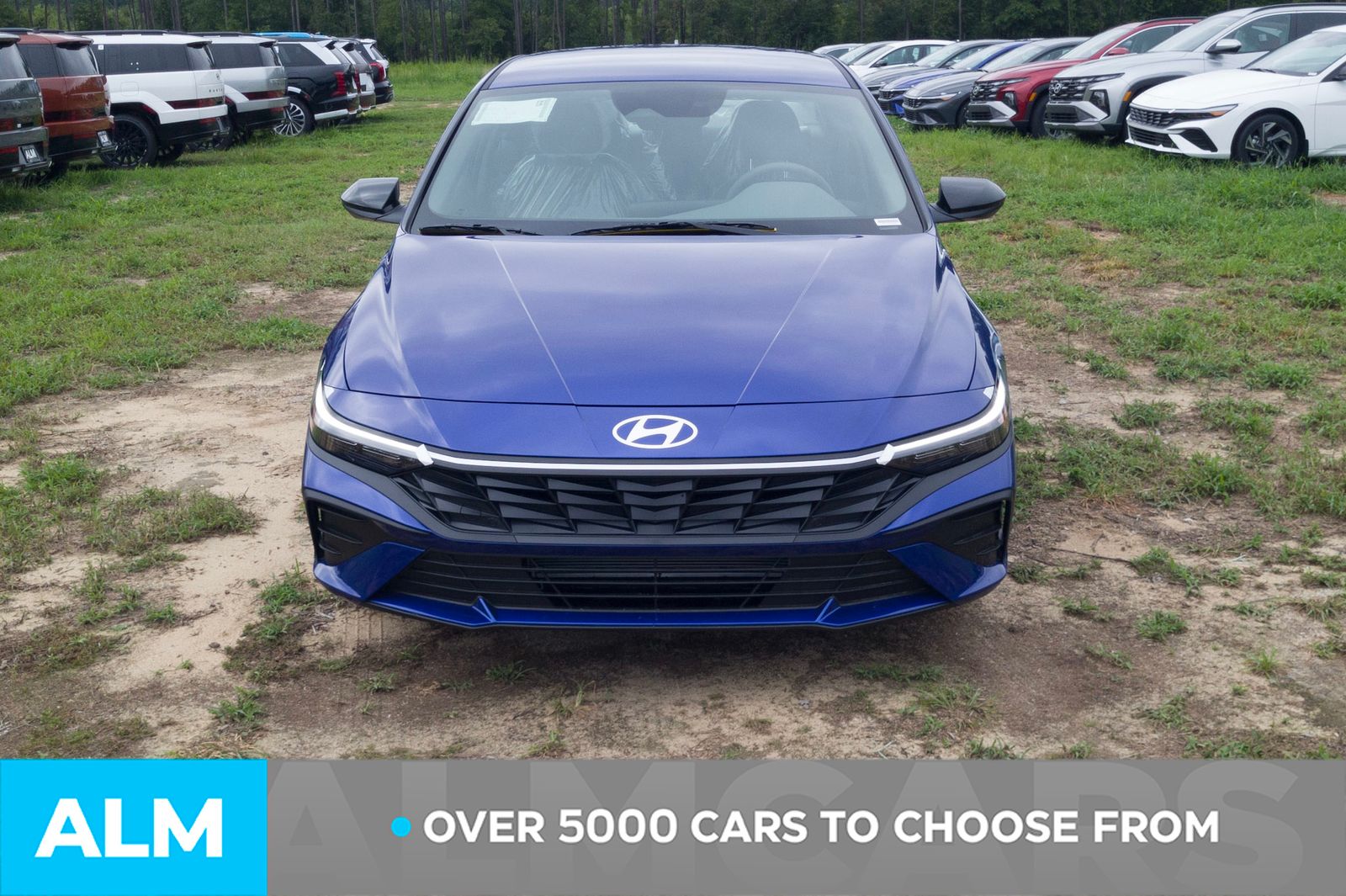 Used 2025 Intense Blue Hyundai SEL Sport image 2