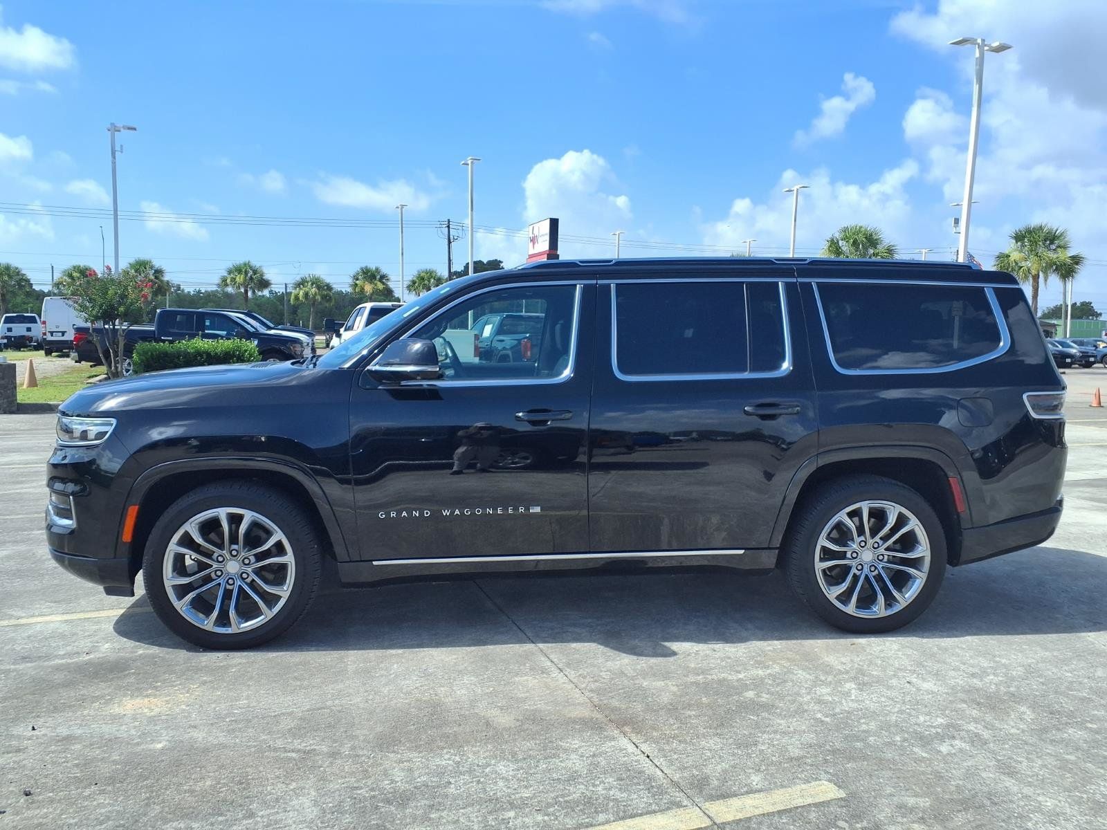 2022 Jeep Grand Wagoneer Series II Black at Bravo Nissan