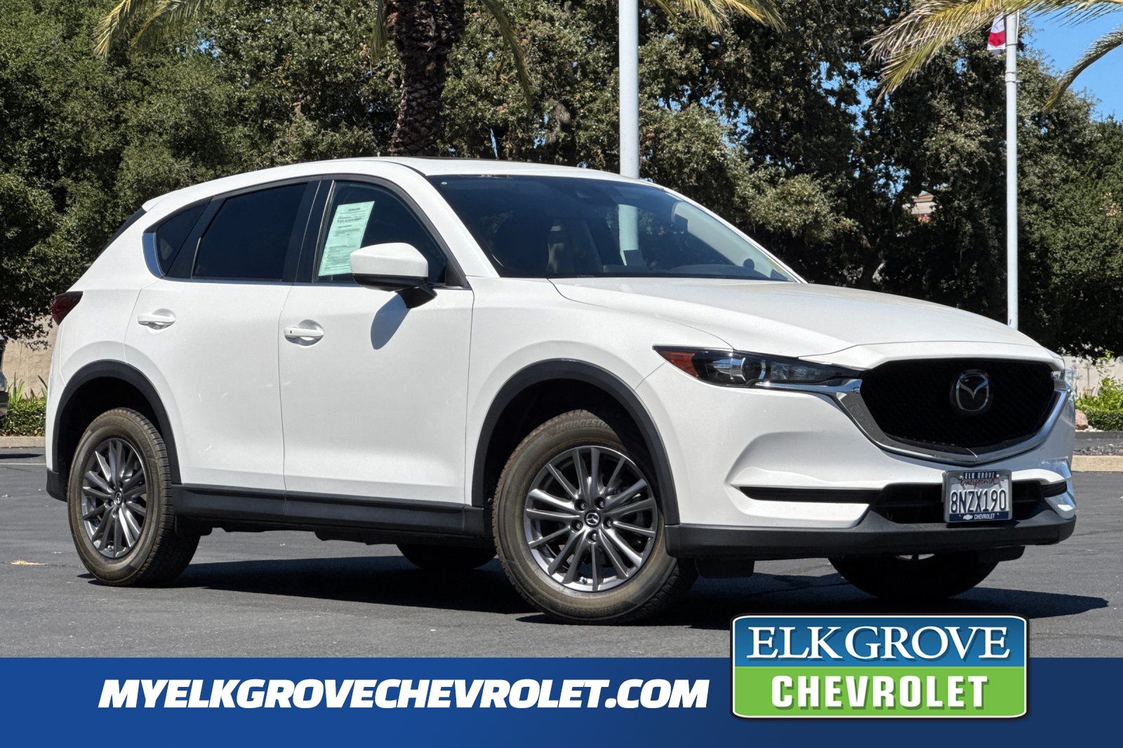 Snowflake White Pearl 2020 Mazda CX-5 SUV / Crossover All-Wheel Drive 6-Speed Automatic