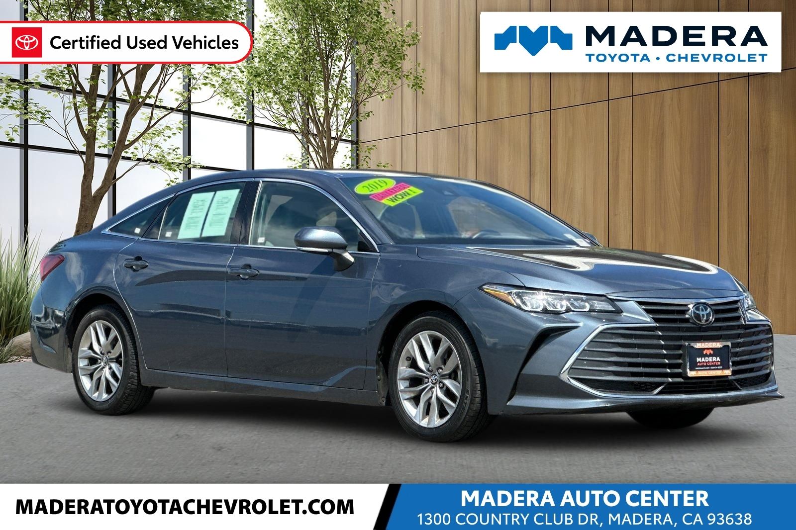 Harbor Gray Metallic 2019 Toyota Avalon XLE FWD Sedan Front-Wheel Drive 8-Speed Automatic