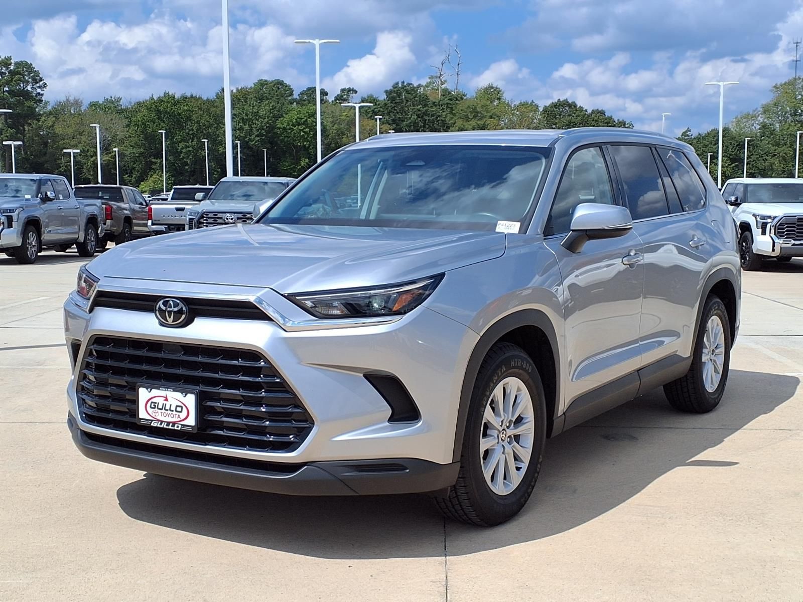 2025 Toyota Grand Highlander XLE Silver at Toyota of Victoria