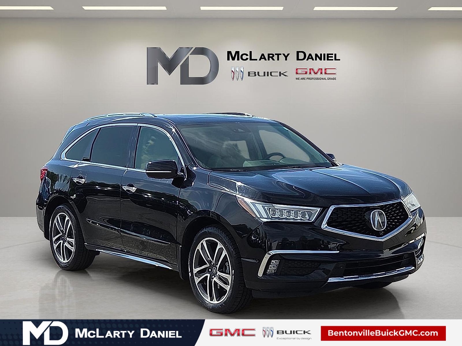 Crystal Black Pearl 2017 Acura MDX SUV / Crossover 9-Speed Automatic