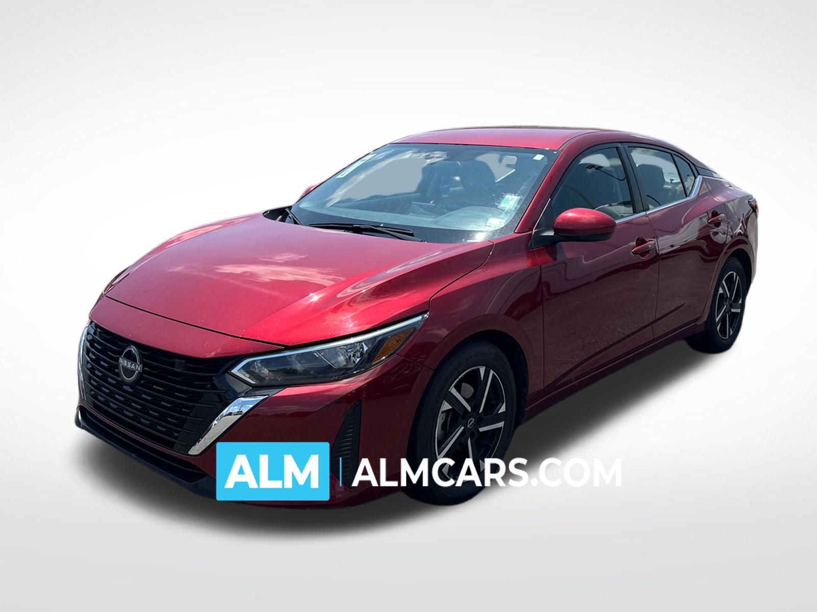 Red (Scarlet Ember Tintcoat) 2024 Nissan Sentra Sedan Front-Wheel Drive Continuously Variable Transmission