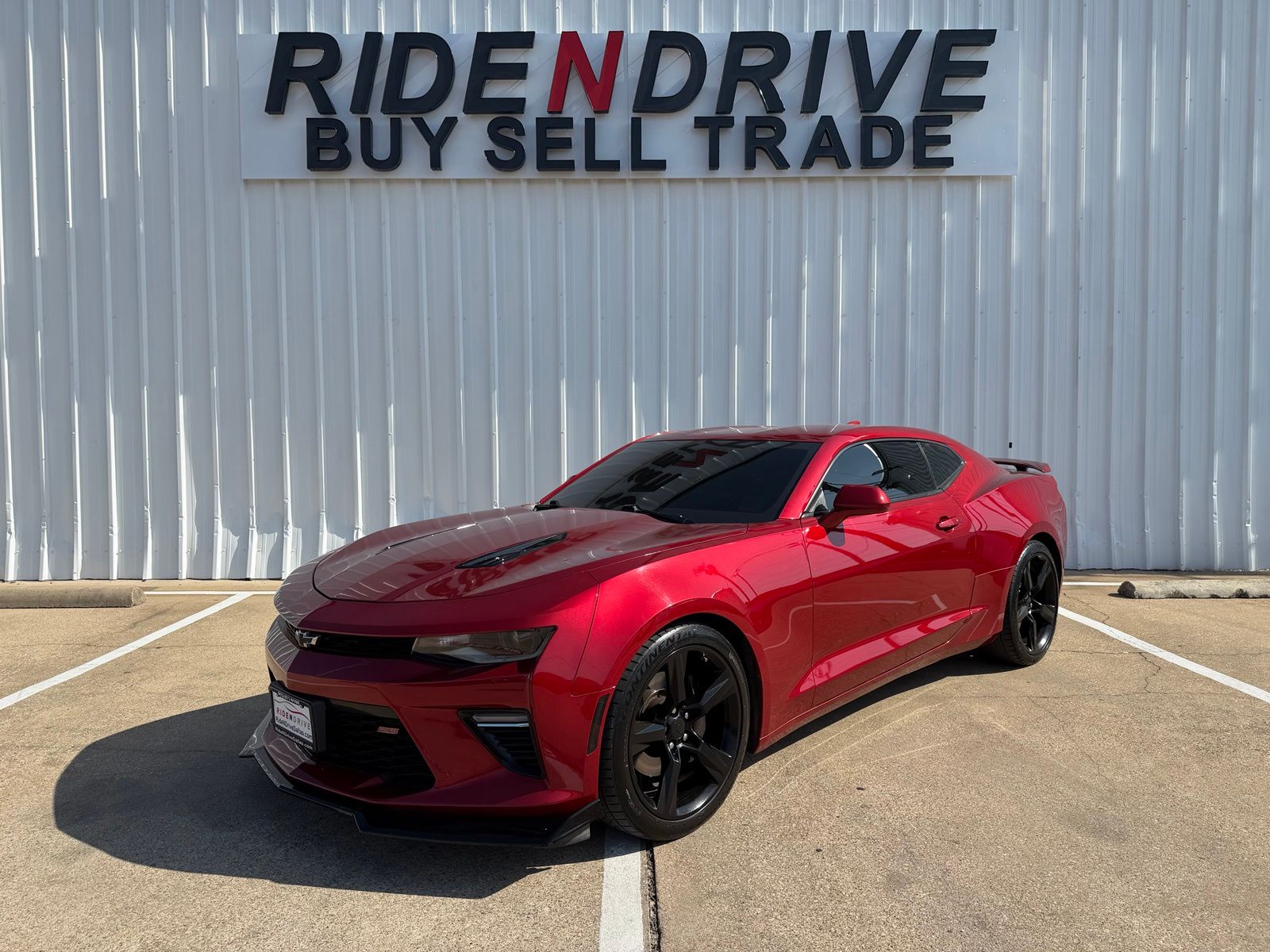 Garnet Red Tintcoat 2018 Chevrolet Camaro Coupe Rear-Wheel Drive 8-Speed Automatic