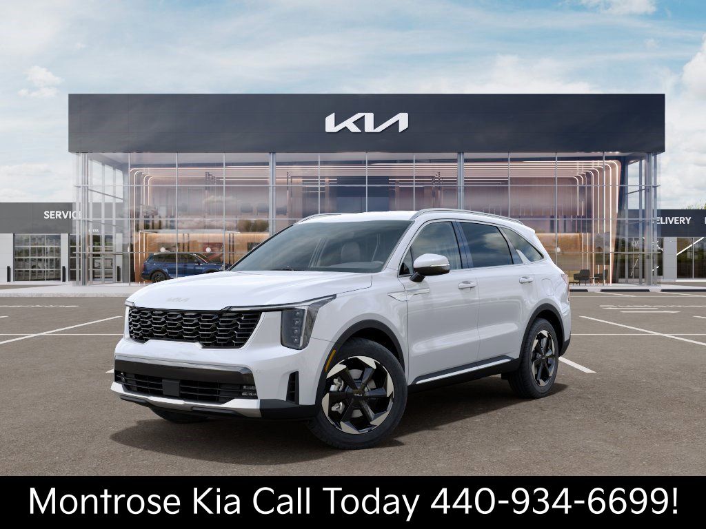 Snow White Pearl 2026 Kia Sorento Hybrid SUV / Crossover All-Wheel Drive 6-Speed Automatic