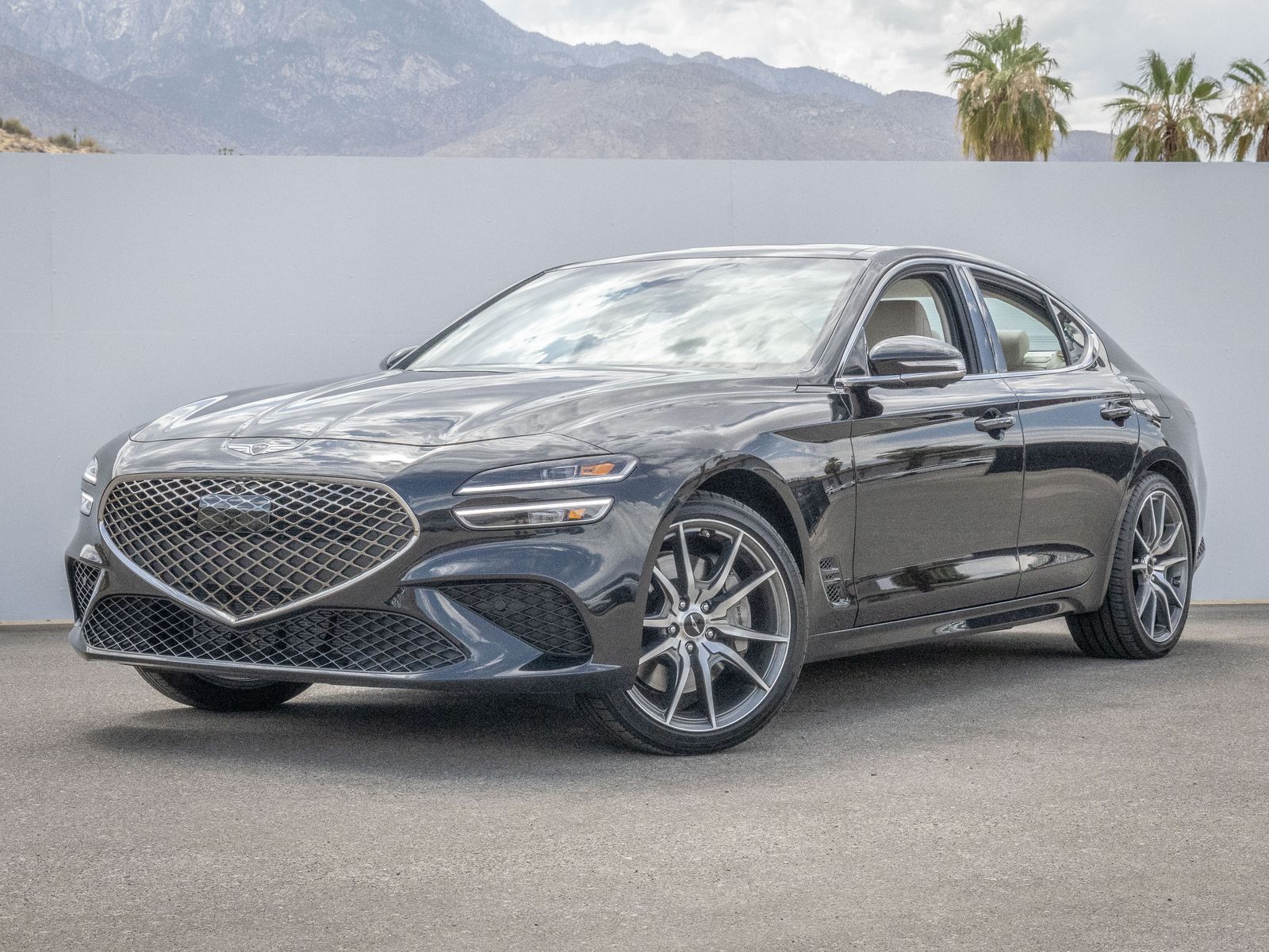 Vik Black 2026 Genesis G70 Sedan Rear-Wheel Drive 8-Speed Automatic