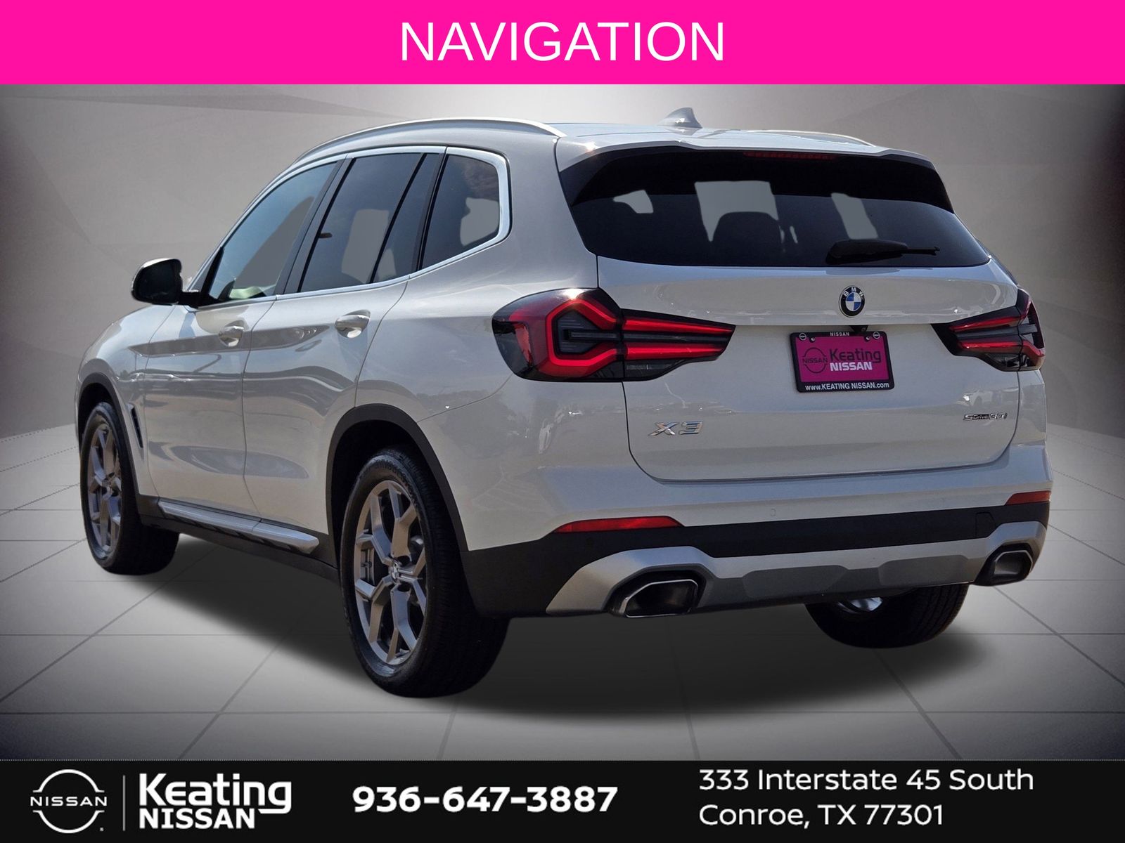 2022 BMW X3 sDrive30i White at Big Star Buick GMC