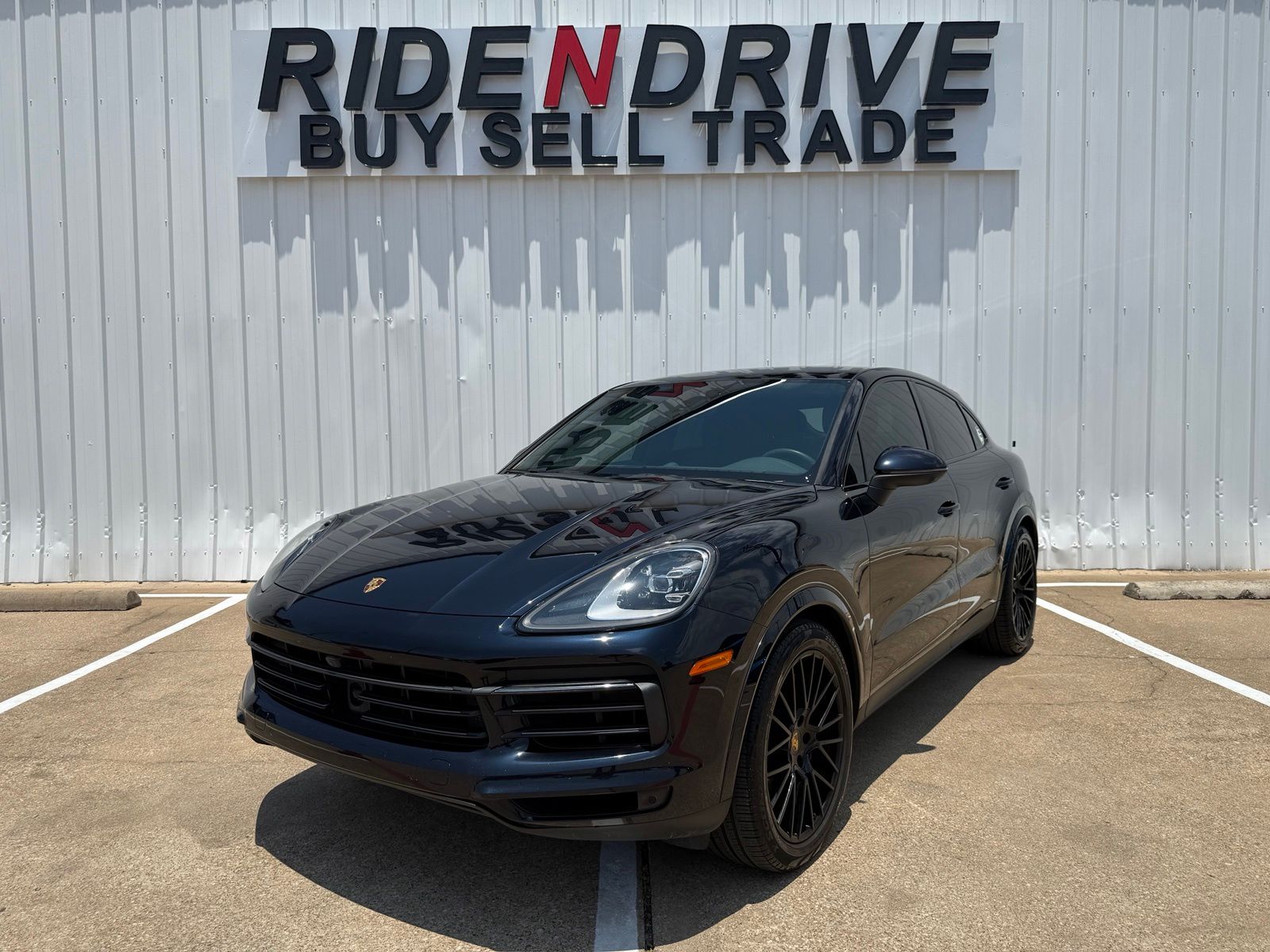 Black 2023 Porsche Cayenne Coupe Coupe All-Wheel Drive 8-Speed Automatic
