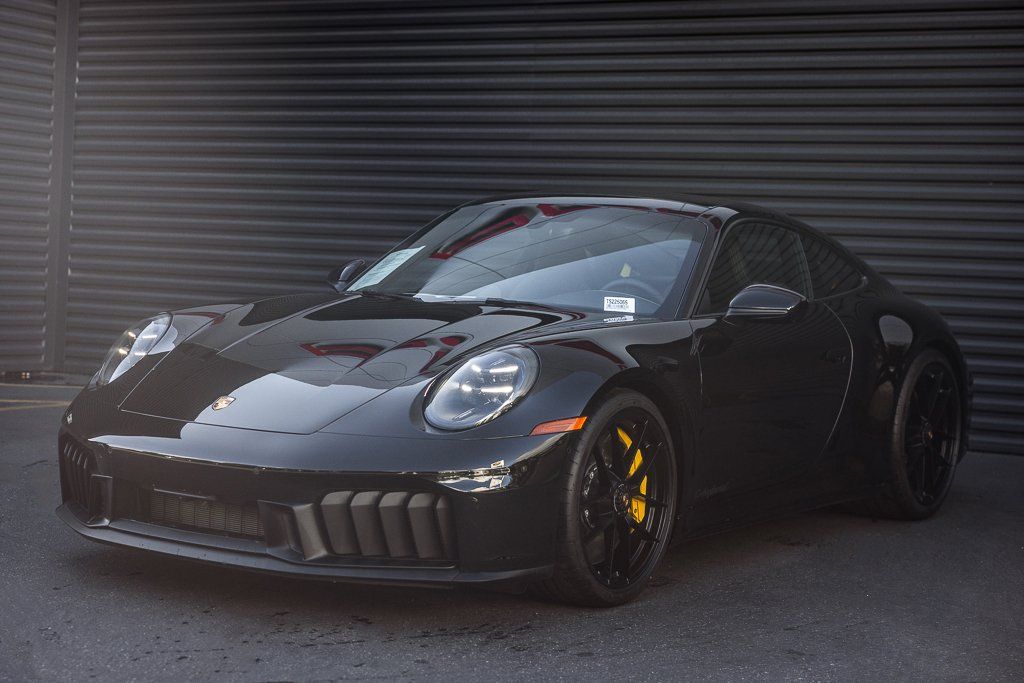 Black 2026 Porsche 911 Carrera 4 GTS Coupe AWD Coupe All-Wheel Drive 8-Speed Automatic