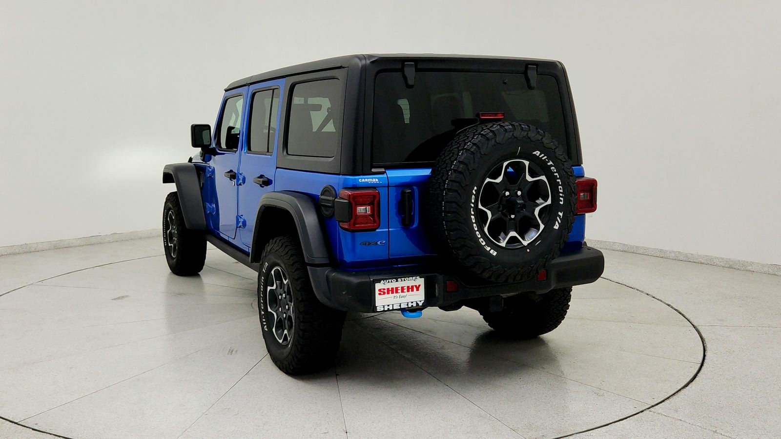 Used 2022 Blue Jeep Unlimited Rubicon 4xe image 5