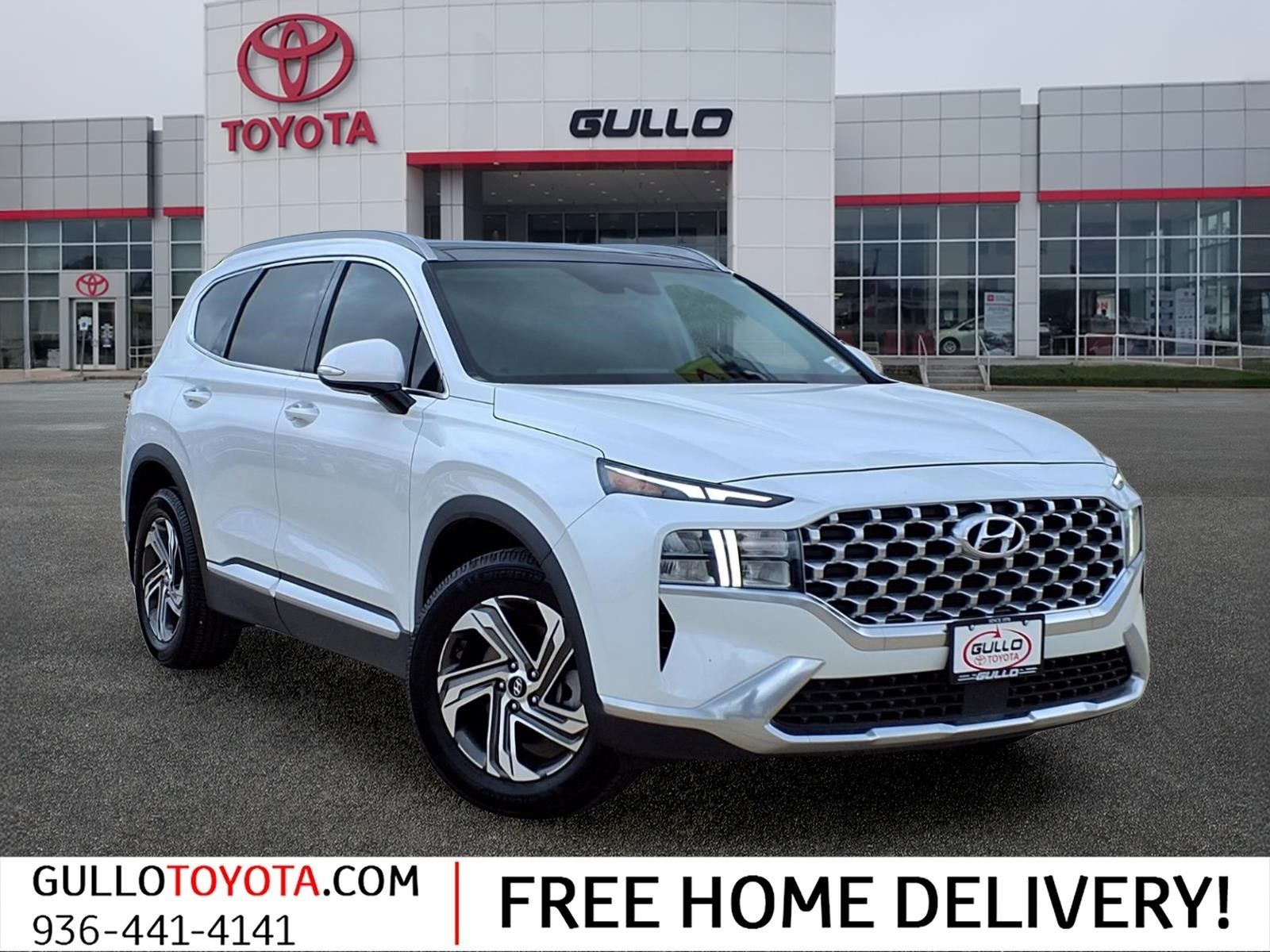 Quartz White 2022 Hyundai Santa Fe SEL FWD SUV / Crossover Front-Wheel Drive 8-Speed Automatic