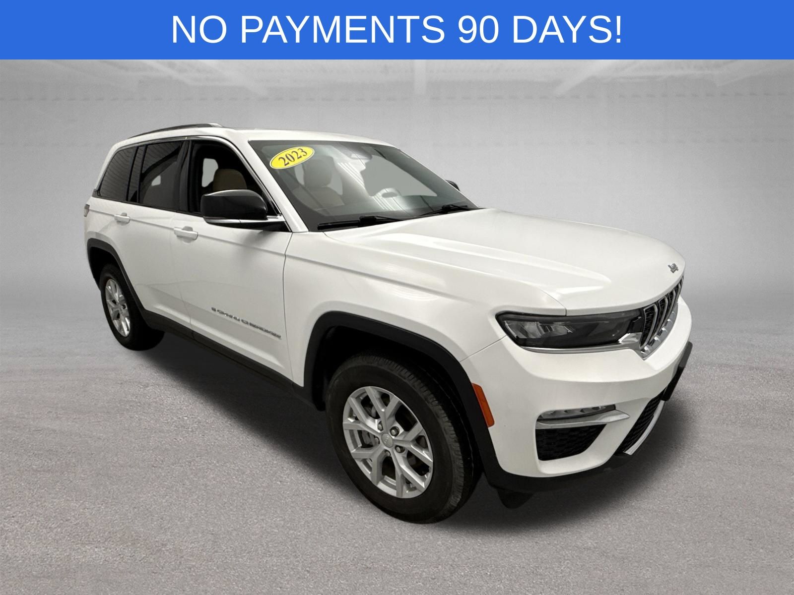 Bright White Clearcoat 2023 Jeep Grand Cherokee SUV / Crossover Four-Wheel Drive 8-Speed Automatic