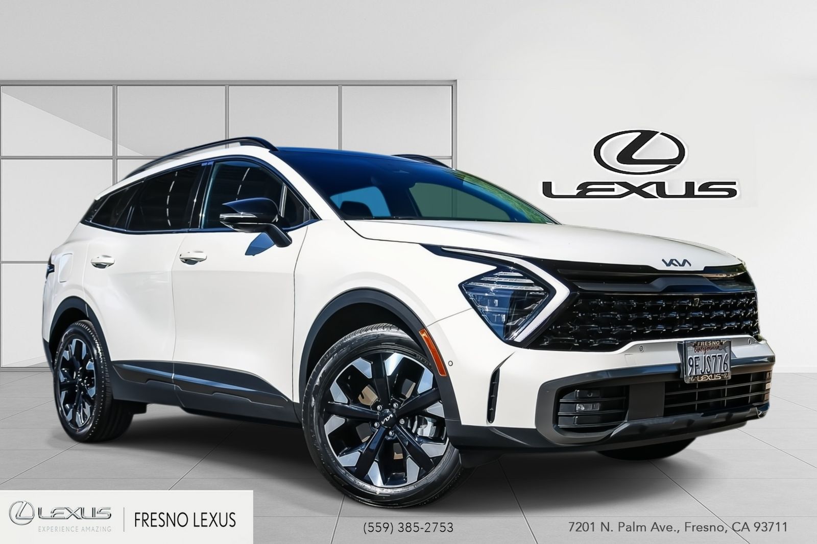 Snow White Pearl 2023 Kia Sportage Hybrid Plug-In X-Line Prestige AWD SUV / Crossover All-Wheel Drive 6-Speed Automatic